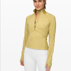Lululemon Always Alert 1/2 Zip Long Sleeve Sz 6